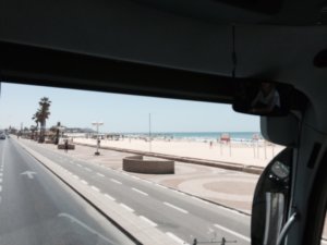Busabfahrt Tel Aviv