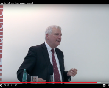 Gunther Wenz, Kreuz