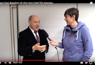 Brauchen wir eine neue Linke? Gregor Gysi antwortet