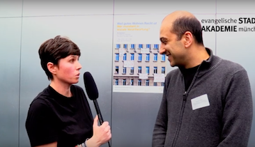 Rouzbeh Taheri Interview Evangelische Stadtakademie